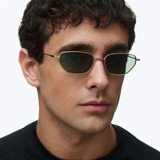 Lentes de Sol - Fina Gold Olive