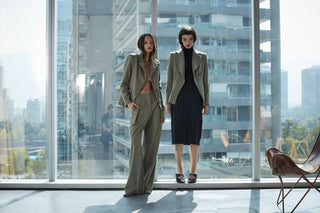 Blazer Cruzado Verde - Josefina Lira