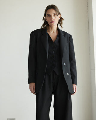 Blazer Negro - Josefina Lira